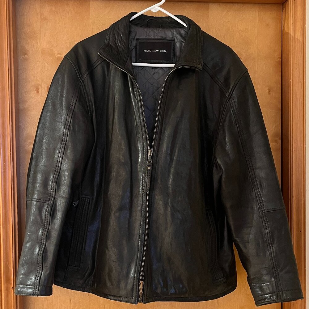 VTG Marc NY Lambskin Leather Jacket (Men's M)